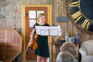 Concert at the 'Haus Tanne'